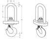 M&W Insulated Swivel Hook (Made In USA)