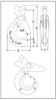 Crosby S-1317 SHUR-LOC® Clevis Hooks