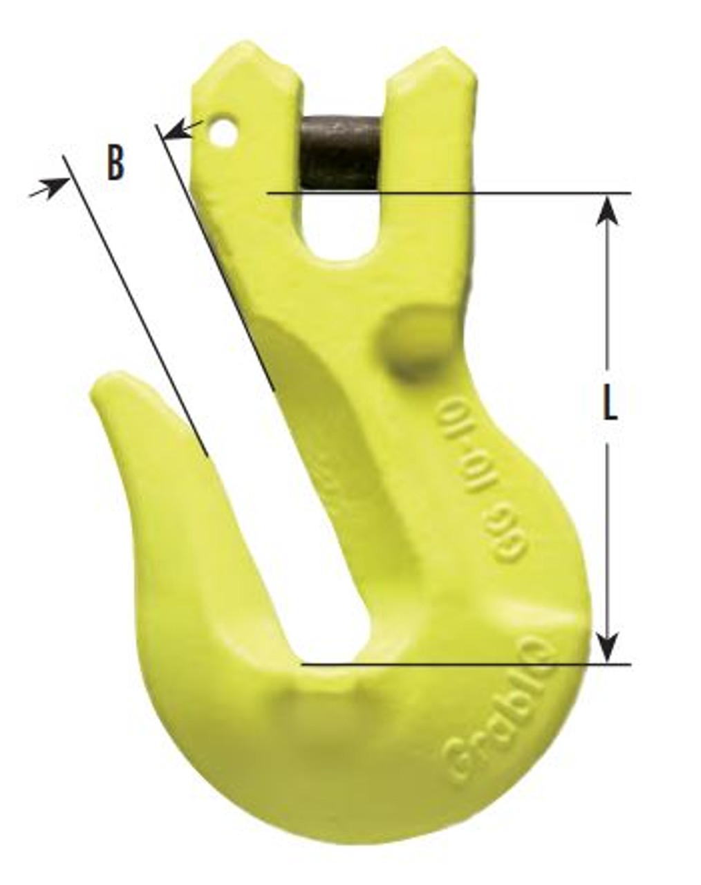 Gunnebo Grade 100 Clevis Grab Hook (GG) - Olsen Chain & Cable
