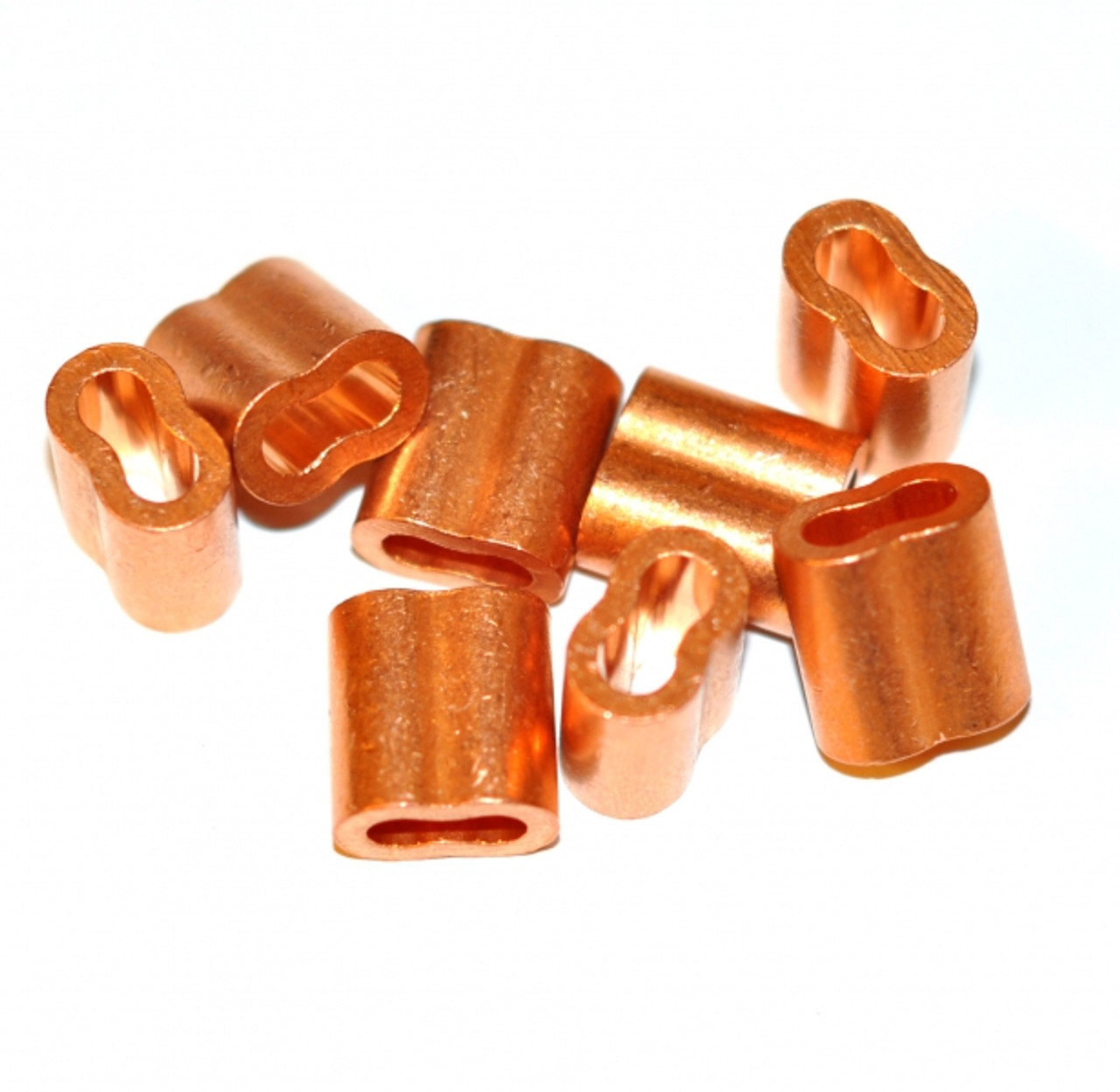 Copper Oval Sleeves for Wire Rope