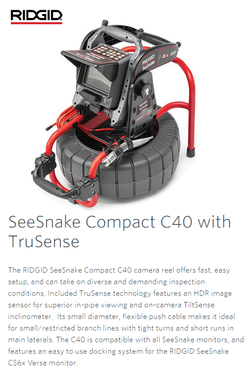 RIDGID SeeSnake® Camera with TruSense™