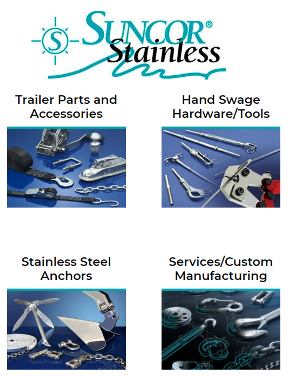 Suncor Stainless Hardware and Rigging