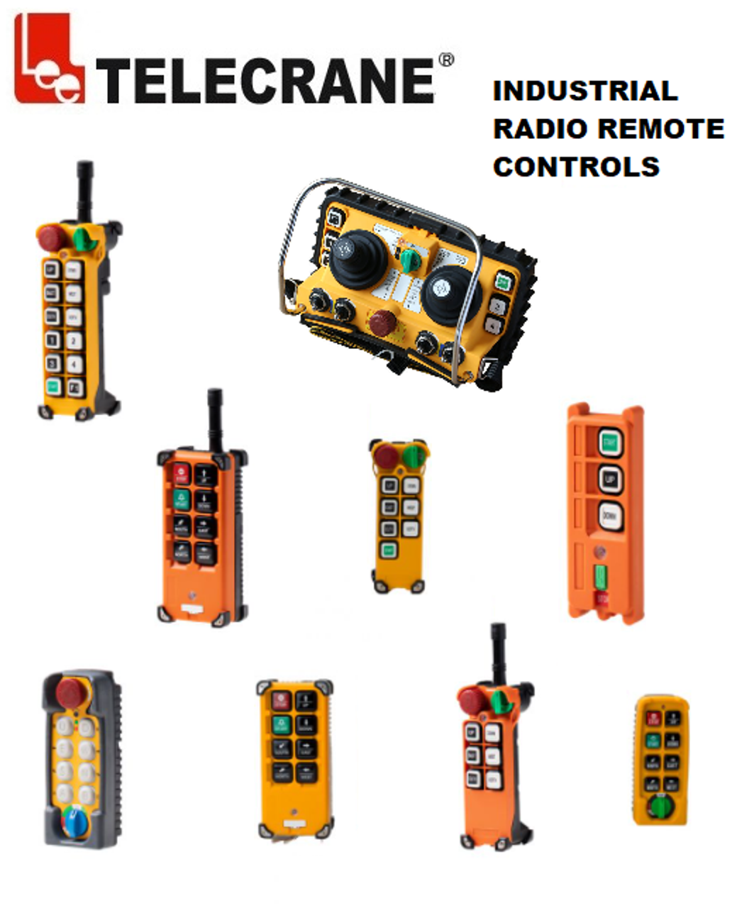 TELECRANE - INDUSTRIAL RADIO REMOTE CONTROLS