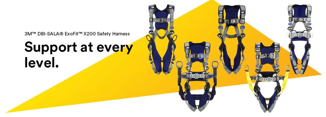 3M™ DBI-SALA® ExoFit™ X200 Safety Harness - Olsen Chain & Cable