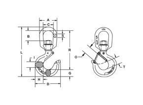 CM Rigging Hook Latch Kit (Rigging, Swivel and Shank Hooks) - Olsen ...