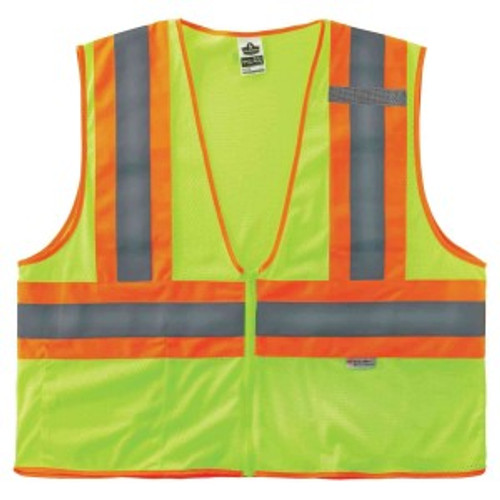 GloWear® 8230Z Type R Class 2 Two-Tone Vest - Lime