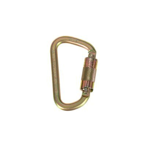 3M™ DBI-SALA® Saflok™ Carabiner, Yellow Zinc (P/N:2000112)