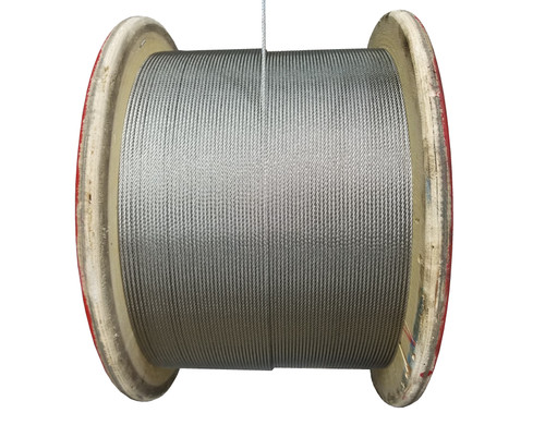 Stainless Steel 7x19 Aircraft Cable (3/32" - 3/8")