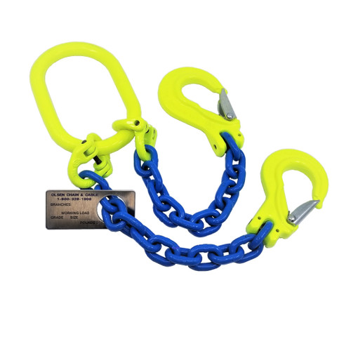 5/16" Grade 100 2-leg Chain Sling