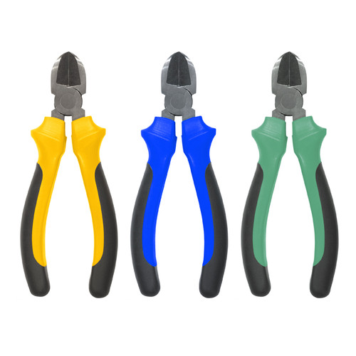 Diagonal Cutting Pliers With Angled Head