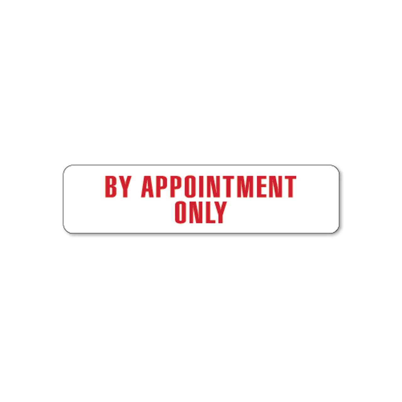 6x24-rider-by-appointment-only-double-sided-rmd-signs for By Appointment Only Sign Printable Free 6x24 Rider BY APPOINTMENT ONLY - Double Sided - RMD Signs for By Appointment Only Sign Printable Free