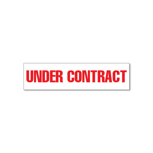 RMD 4x16 Magnet Red & White - Under Contract