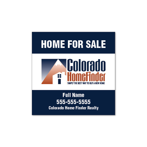Colorado HomeFinder 24x24 Listing Panel - Double Sided