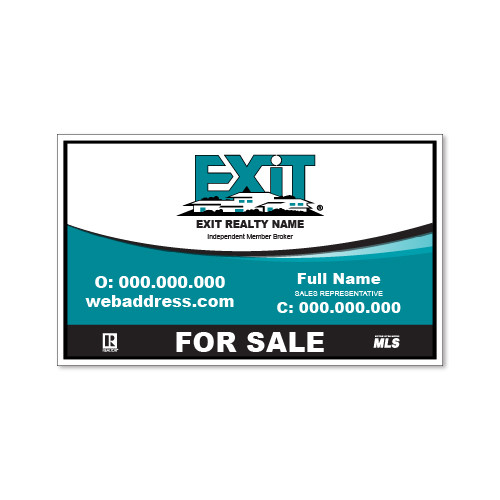 Exit 18x30 Listing Panel  Standard Website - Double Sided