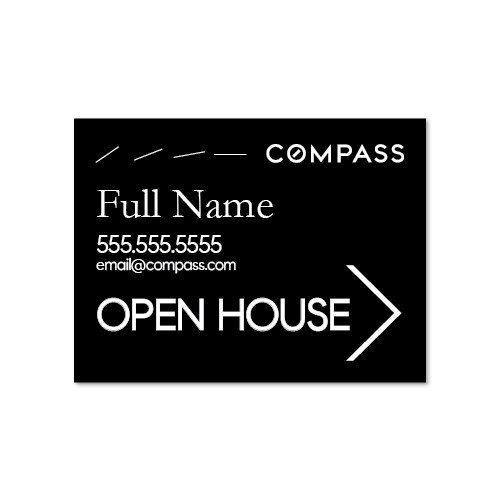 Compass 18x24 Open House Double-Sided For RoundRod OR Set for A-Frame
