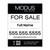 Modus Real Estate 30x24 Listing Panel -  Double-Sided
