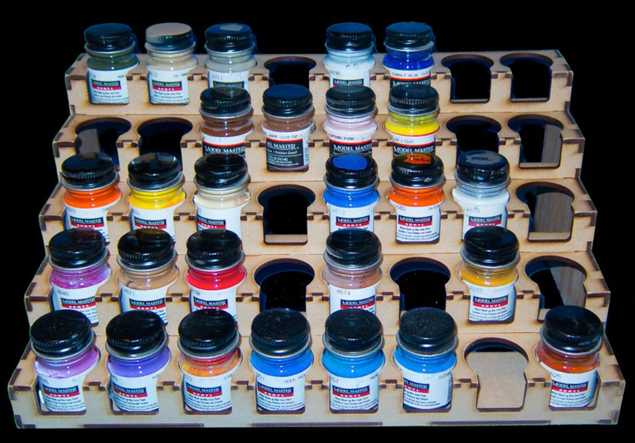 Model Master Paint Rack