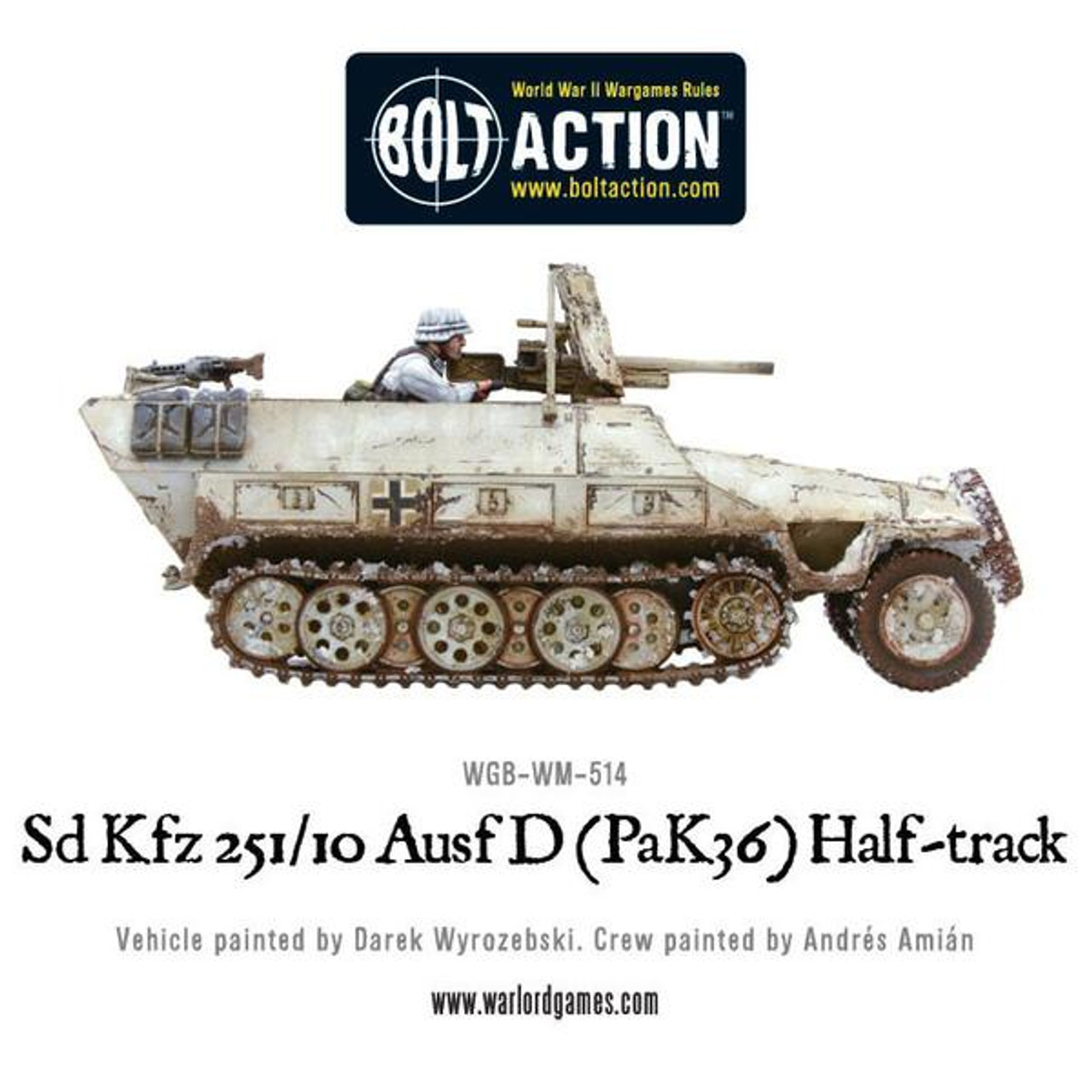 HJ Sd.Kfz D  #D356053 251 Ausf Echelon 1/35th Scale 12.SS-Pz.Div./Pz.Rgt