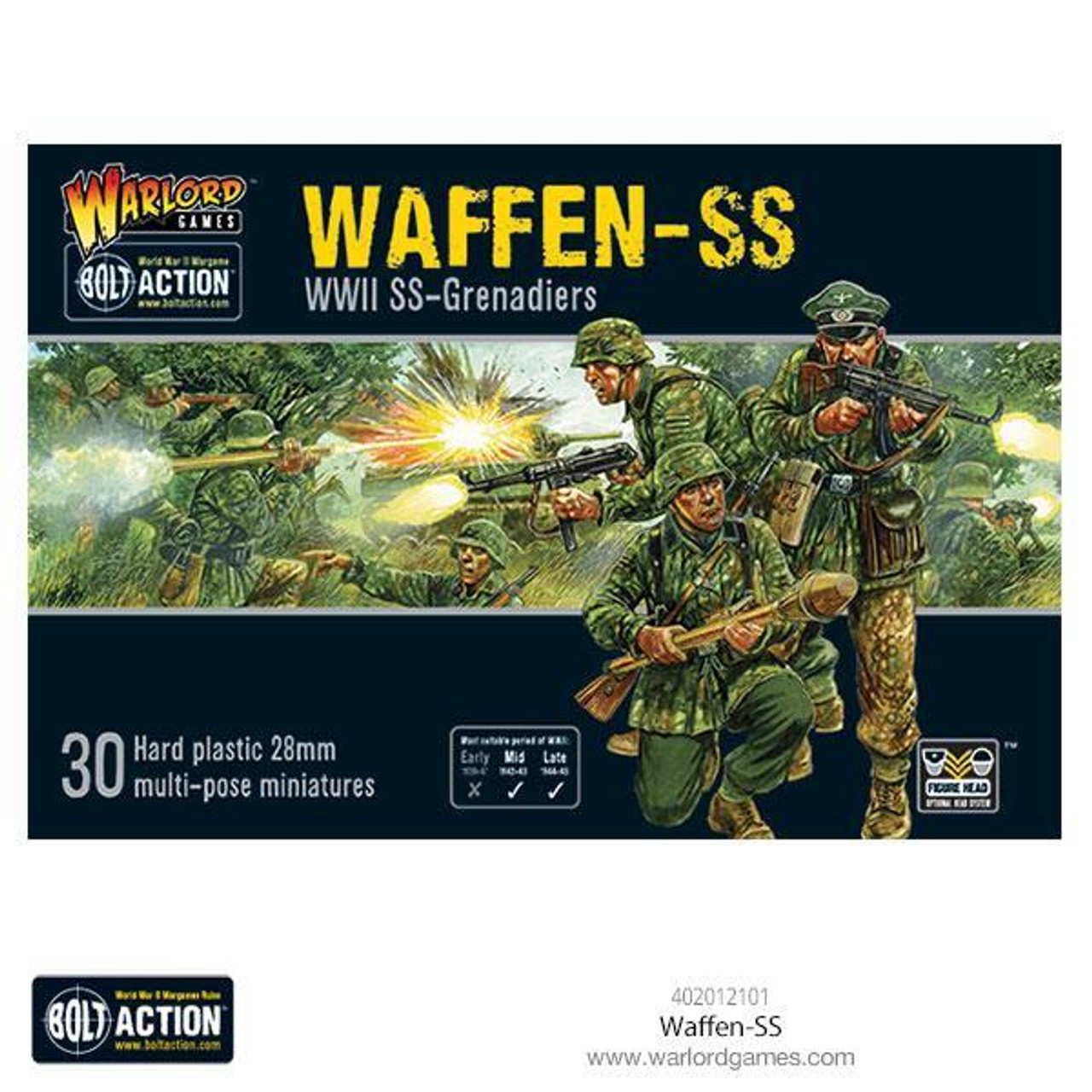 Bolt Action: Waffen SS (Plastic Box) - GCmini.com