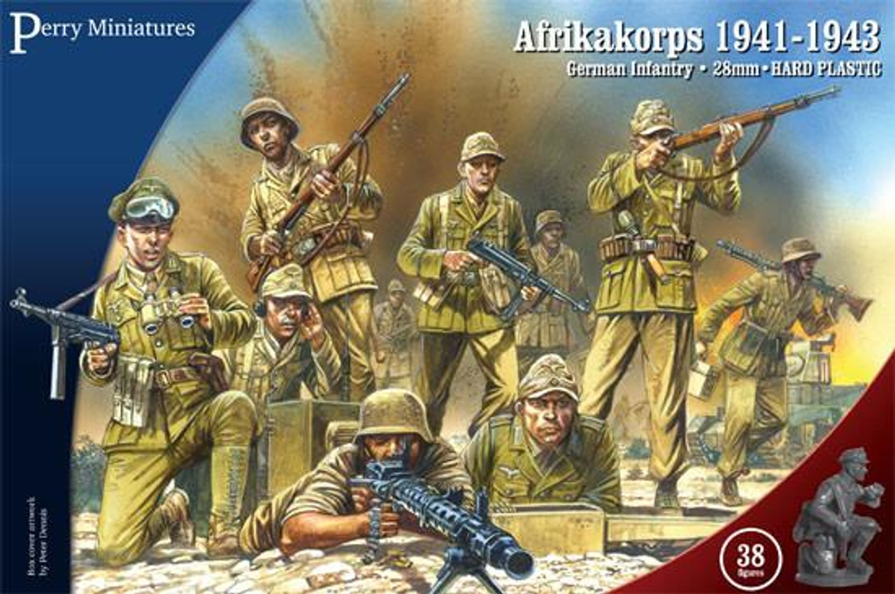 Bolt Action: Perry Miniatures - Afrikakorps 1941-1943 - GCmini.com