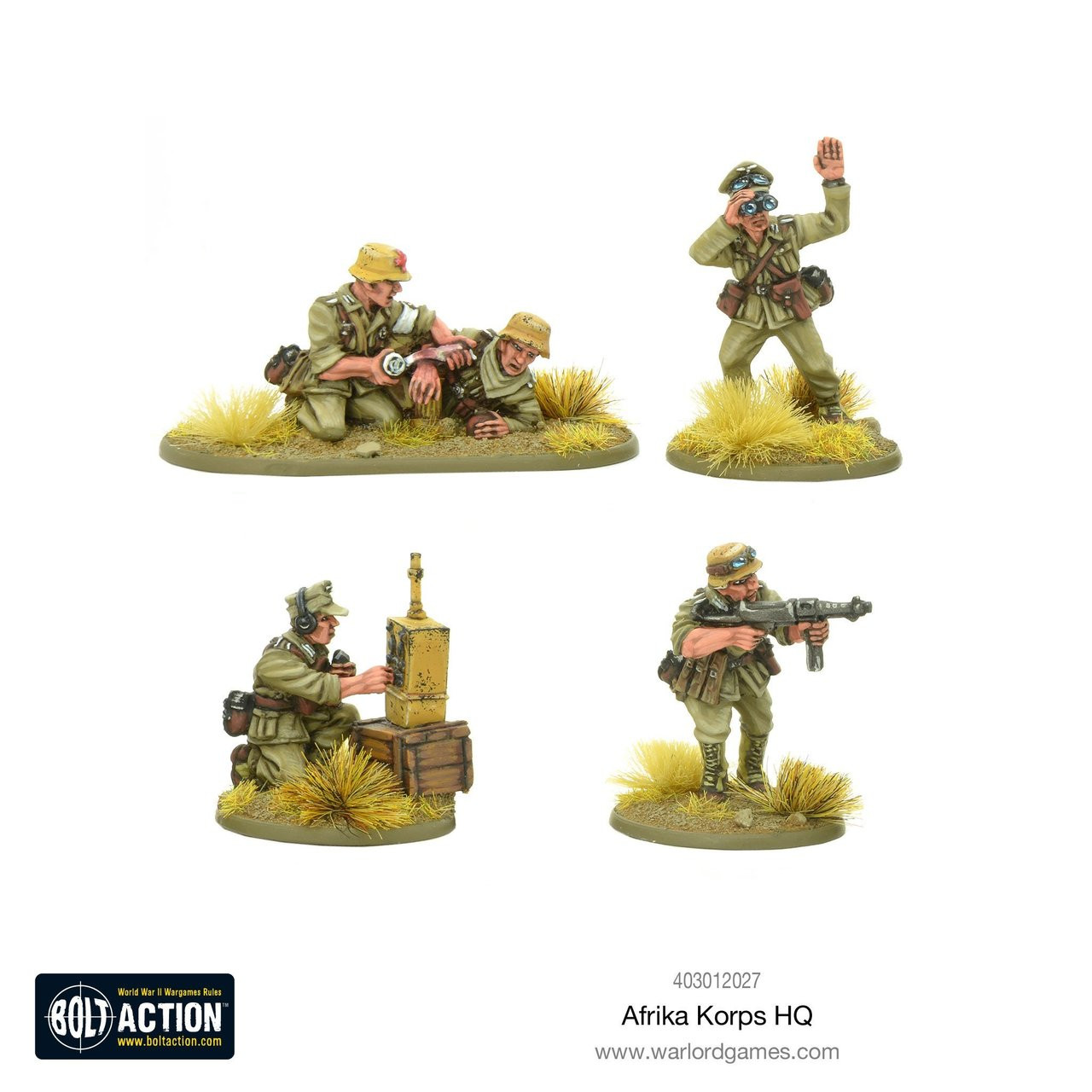 Bolt Action: Afrika Korps HQ - GCmini.com