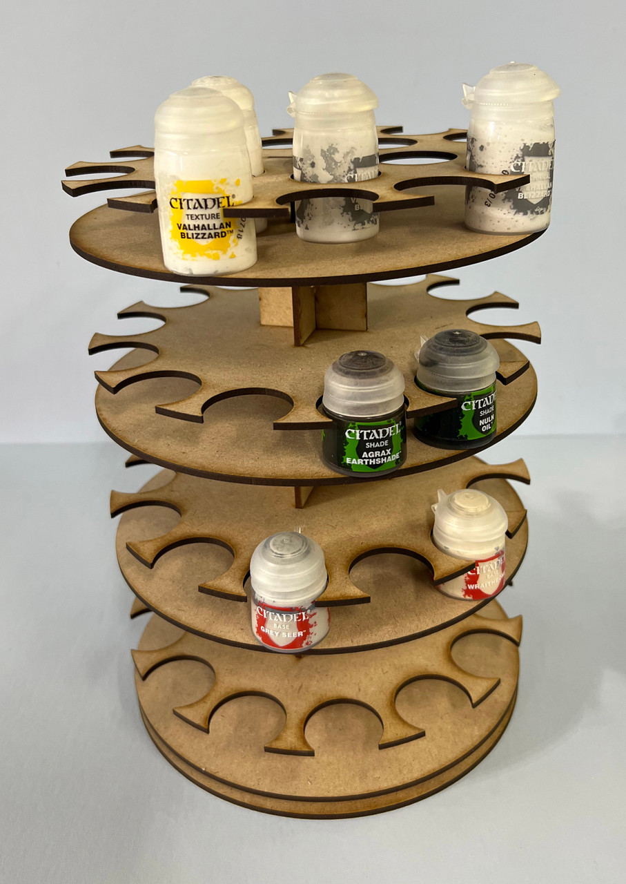 Sphere Products - Large Paint Rack for Games Workshop, Citadel type paints