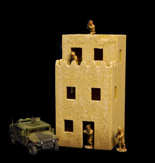 3 Story Building (MDF) - 15MMDF131