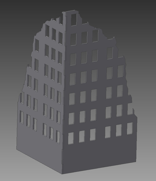 Ruined City Building - 28MMDF002-1