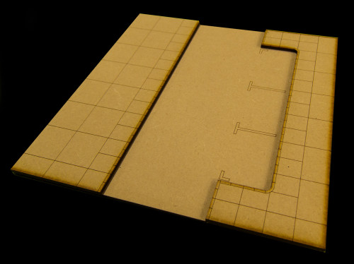 Straight Road Section w/Side Parking - 15MTILE009