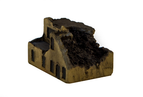 Middle Eastern Building, Ruined (Resin) - 285MEV082 Middle Eastern Building, Ruined (Resin) - 285MEV082