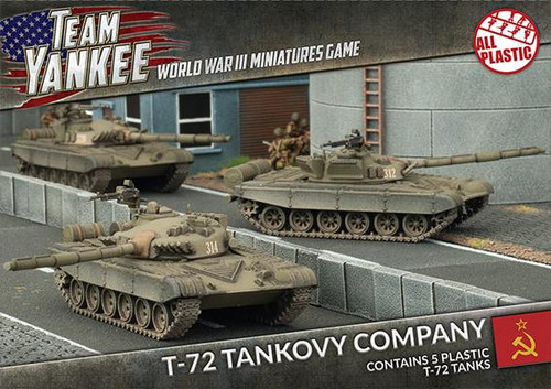 Team Yankee:  T-72 Tankovy Company (Plastic)
