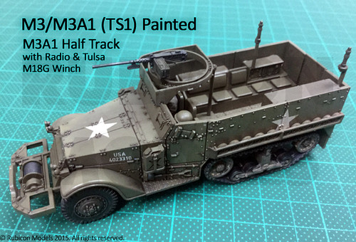 M3 / M3A1 Half Track (1:56th scale / 28mm)