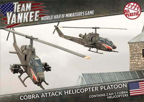 Team Yankee:  Cobra Attack Helicopter Platoon (Plastic)