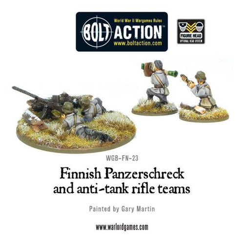 Bolt Action: Finnish Panzerschreck and anti-tank rifle teams - GCmini.com