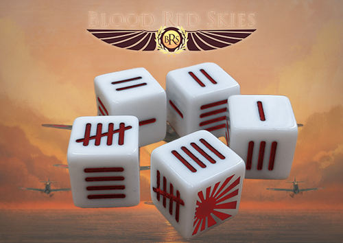 Blood Red Skies: Japanese Blood Red Skies Dice