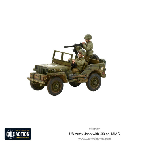 Bolt Action: US Jeep with 30 Cal MMG