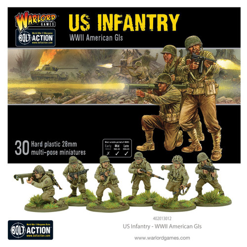 Bolt Action: US Infantry - WWII American GIs