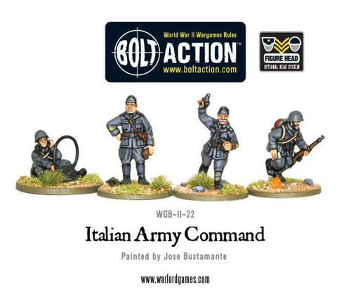 Bolt Action: Italian Command (HQ) Bolt Action: Italian Command (HQ)