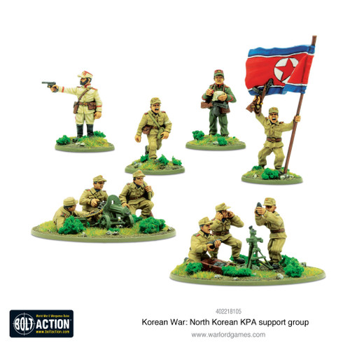 Bolt Action: North Korean KPA Support Squad