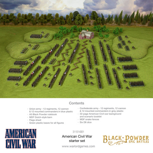 Epic Battles: American Civil War starter set Epic Battles: American Civil War starter set