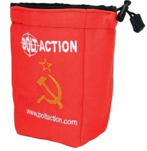 Bolt Action: Soviet Dice Bag (Red)