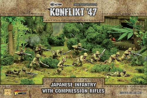 Konflikt '47 Japanese Infantry with Compression Rifles