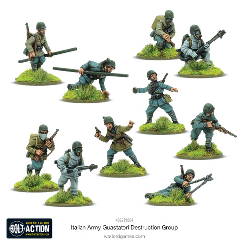 Bolt Action: Italian Army - Guastatori Destruction Group