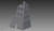 Ruined City Building (MDF) - 15MMDF250