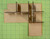 Optional Interior Wall & Base Kit for 20MMDF170 (MDF) - 20MMDF170-1