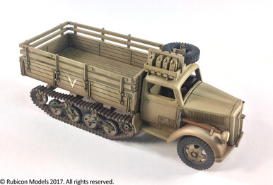 SdKfz 3a Maultier 2 ton Half-Track Cargo Truck(1:56th scale / 28mm) -  GCmini.com