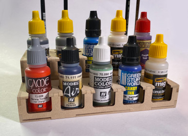 Vallejo paint rack for 7ml bottles by WF3D