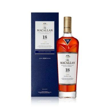 Macallan 18 Double Cask マッカラン18年 Whisky The Macallan 18 anos - Double Cask 700 ml na Casa da Bebida