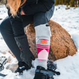 womens fieldsheer battery powered socks merino snowboarding socks backcountry