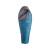 The North Face Wasatch 20 degree sleeping bag in Long size, full view in blue color. The North Face Wasatch 20 degree sleeping bag in Long size, full view in blue color.